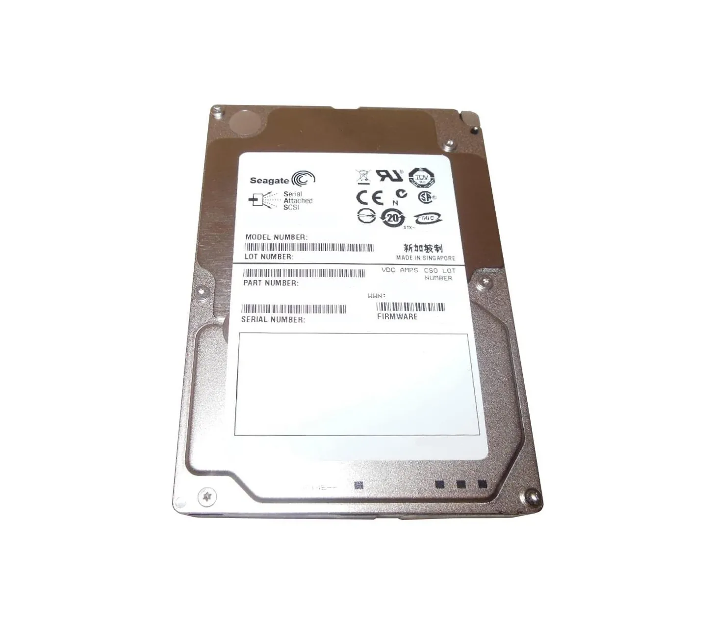 9WJ066-003 - Seagate 300GB 10000RPM SAS 6Gb/s 2.5-in Hard Drive