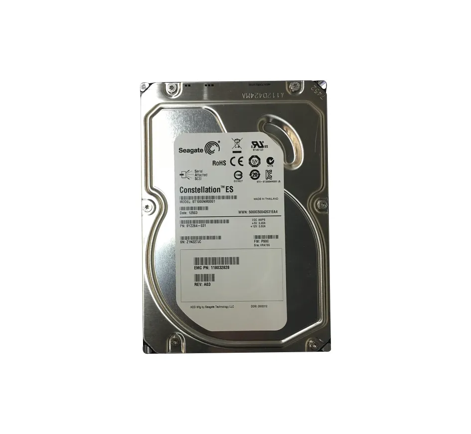 9YZ264-031 - Seagate Constellation ES 1TB 7200RPM SAS 6Gb/s 64MB Cach…