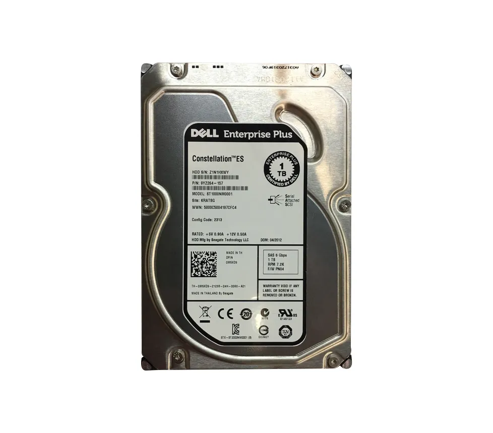 9YZ264-157 Seagate Enterprise Plus 1TB 7200RPM SAS 6GB/s 3.5-inch Har…