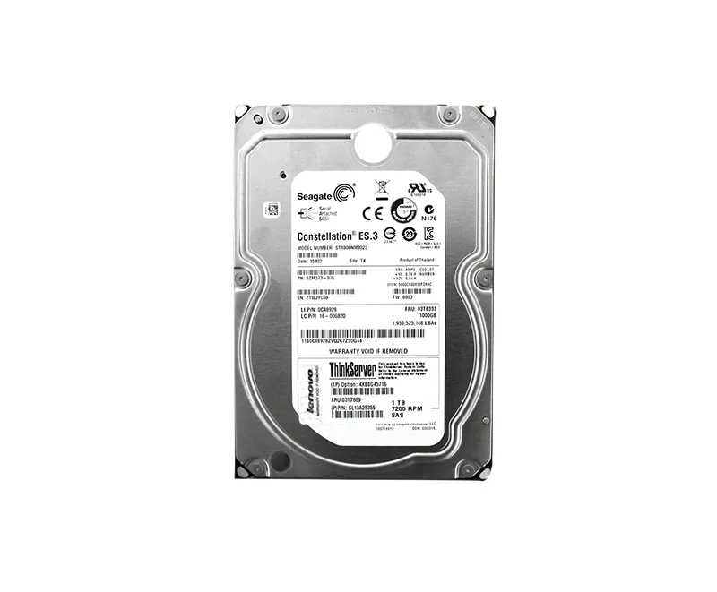 9ZM273-039 - Seagate 1TB 7200RPM SAS 6.0Gb/s 128MB Cache 3.5-inch Har…