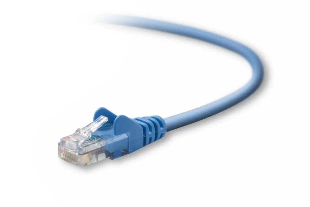 A3L791-02-BLU-S - Belkin 2FT Cat5e Ethernet Patch Cable (Blue)