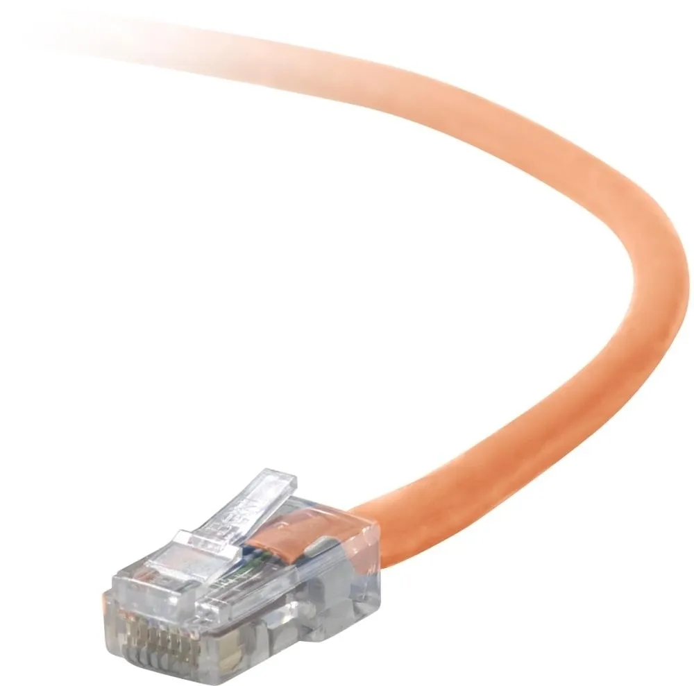 A3L791-07-ORG - Belkin 7ft Cat5e Snagless Network Patch Cable (Orange)