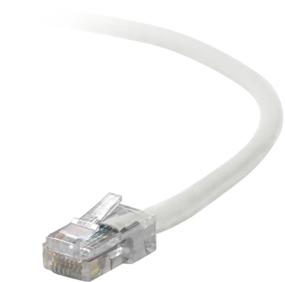 A3L791-14-WHT - Belkin 14ft Cat5e RJ45 Snagless Network Patch Cable (…