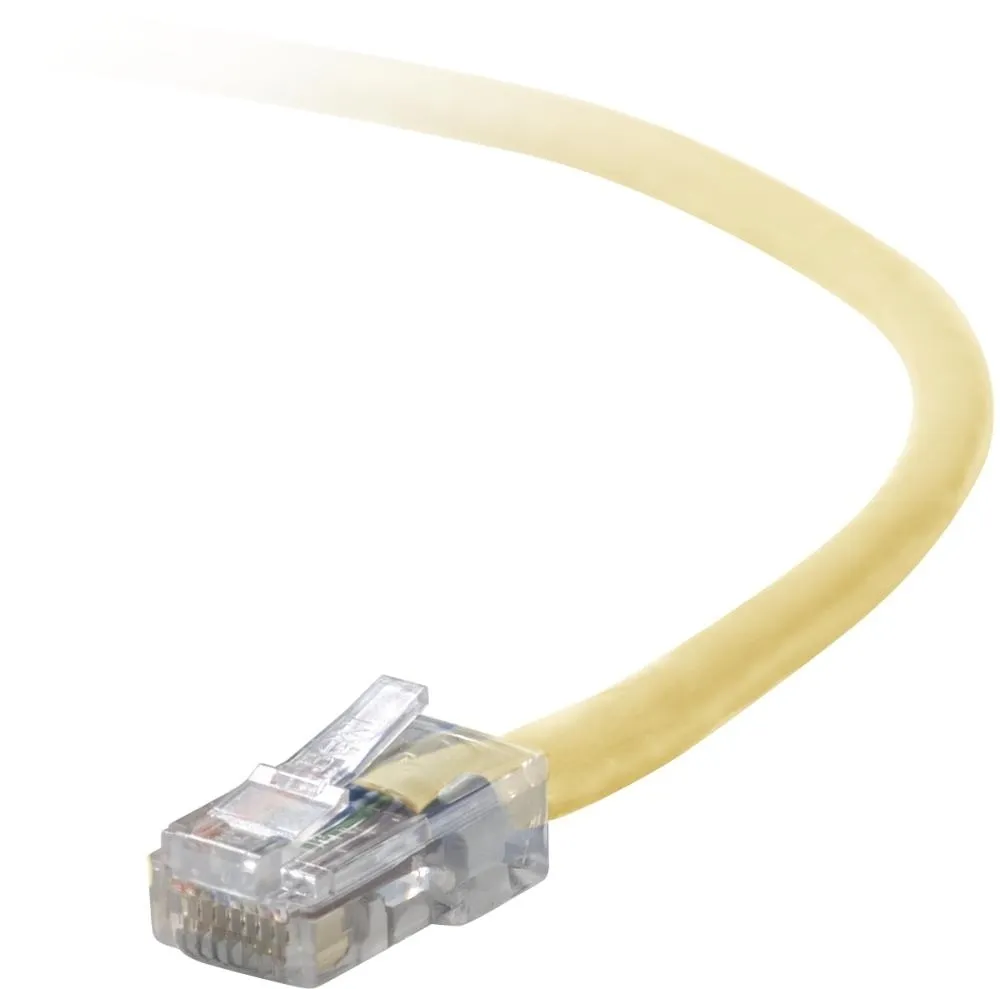 A3L791-15-YLW - Belkin 15ft Cat5e Snagless Network Patch Cable (Yello…