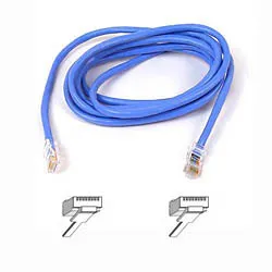 A3L791B01M-BLU - Belkin 1M Cat5e Assembled UTP Patch Cable (Blue)