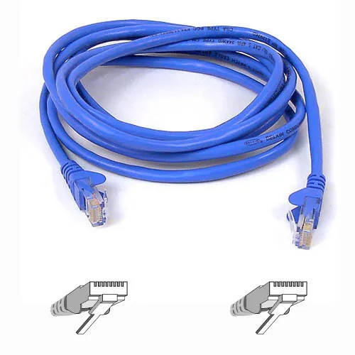 A3L791B02M-BLU - Belkin 2M Cat5e Assembled UTP Network Patch Cable (B…