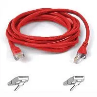 A3L791B02M-RED - Belkin 2M Cat5e Assembled UTP Network Patch Cable (R…