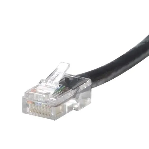 A3L791B03M-BLK - Belkin 3M Cat5e RJ45 Network Patch Cable (Black)
