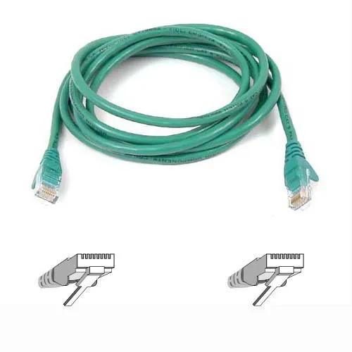 A3L791B05M-GRNS - Belkin 5M Cat5e Network Patch Cable (Green)