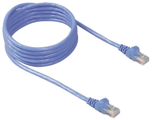 A3L791B10M-BLU - Belkin 10M Cat5e RJ45 Network Patch Cable (Blue)