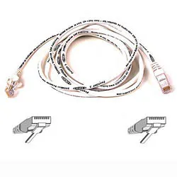 A3L791B50CM-WHS - Belkin 50CM Cat5e RJ45 Network Patch Cable (White)