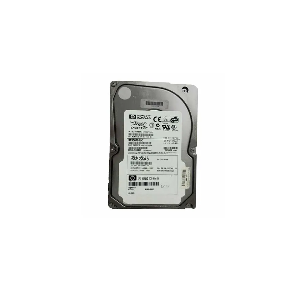 A6089-69001 - HP 36GB 10000RPM Ultra-160 SCSI 80-Pin LVD Hot Swappabl…