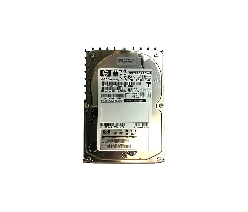 A6737-69001 - HP 36GB 10000RPM Ultra-160 SCSI 3.5-inch Low Voltage Di…