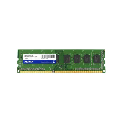 AD3U1600W4G11-B - ADATA 4GB DDR3-1600MHz PC3-12800 non-ECC Unbuffered…