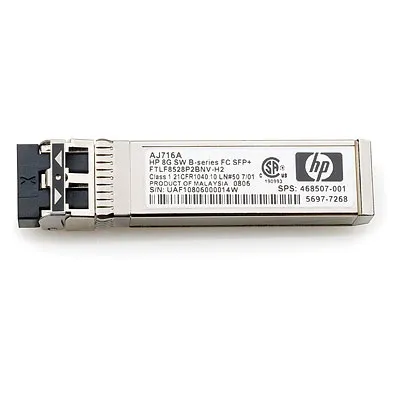 AJ716BR - HP B-Series 8Gbps Multi-Mode Fiber Short Wave Fibre Channel…