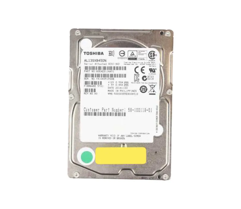 AL13SXB450N - Toshiba Enterprise 450GB 15000RPM SAS 6GB/s 64MB Cache …