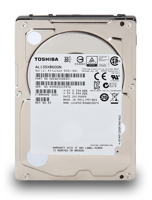 AL13SXB600N - Toshiba AL13SX Series 600GB SAS 6GB/s 15000RPM 64MB Cac…