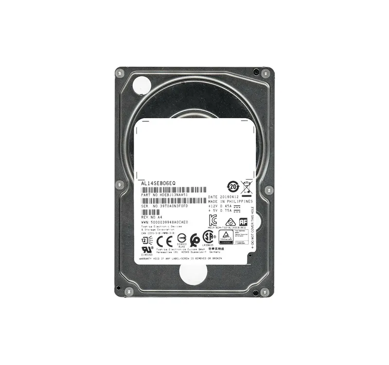 AL14SEB06EQ - Toshiba 600GB 10000RPM SAS 12Gb/s 2.5-inch Hard Drive