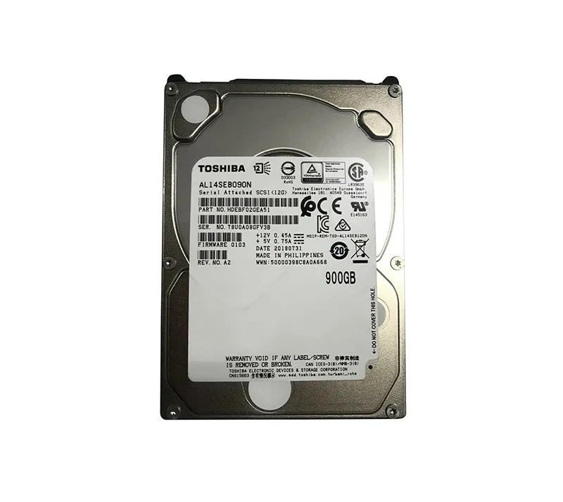 AL14SEB090N - Toshiba 900GB 10000RPM SAS 12Gb/s 128MB Cache 2.5-inch …