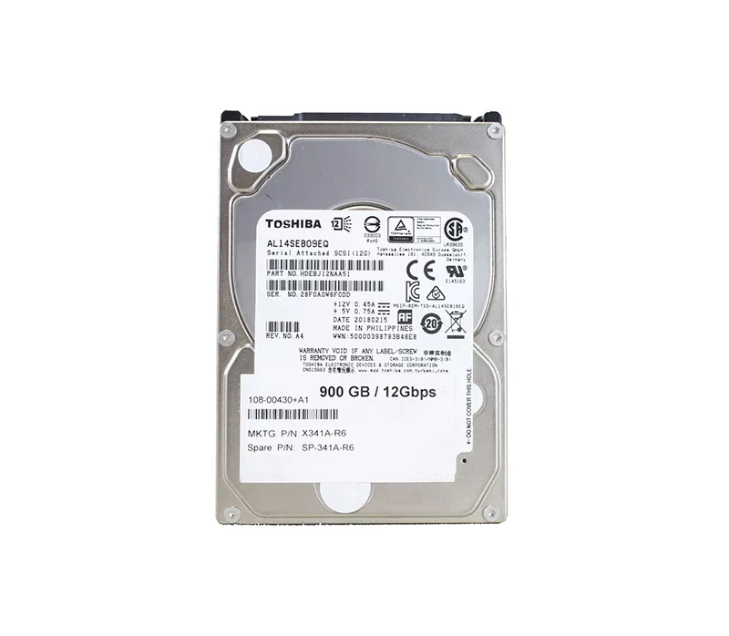 AL14SEB09EQ - Toshiba 900GB 10000RPM SAS 12Gb/s 2.5-inch Hard Drive