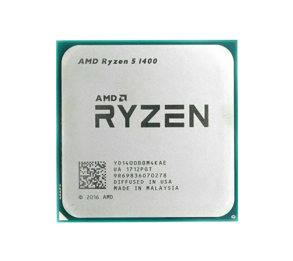 YD1400BBAEMPK - AMD Ryzen 5 1400 Quad-core (4 Core) 3.2GHz 8MB L3 Cache ...