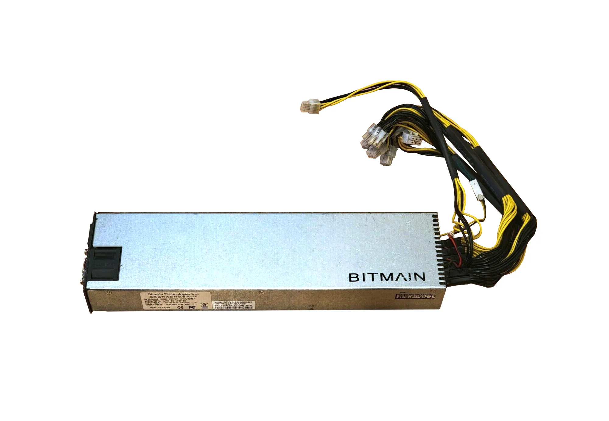 Bitcoin Miner Bitmain Power Bitmain Apw3++ Apw3++ 1600w Bitmain Antminer  Apw3++ 1200W 1600W