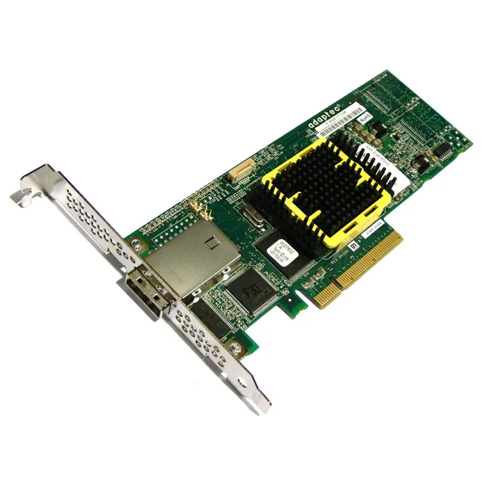 ASR-2045 - Adaptec 2045 4 Port SATA/SAS PCI Express 8X 128MB DDR2 Cac…