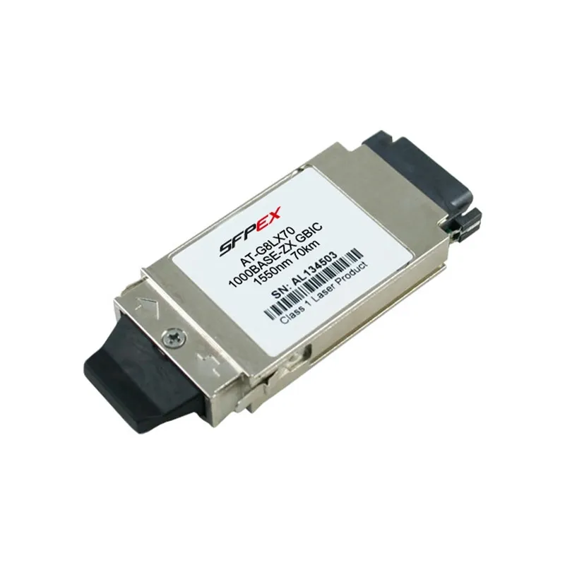 AT-G8LX70 - Allied 1000Base-ZX GBIC 1550nm 70km Transceiver Module