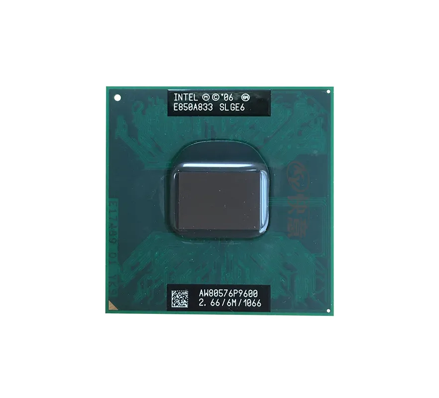 AW80576SH0676MG - Intel Core 2 Duo P9600 2.66GHz 1066MHz FSB 6MB L2 C…