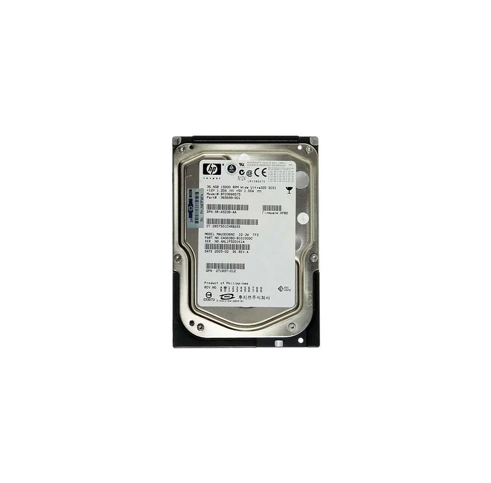 BF03688575 - HP 36.4GB 15000RPM Ultra-320 SCSI Hot-Pluggable LVD 80-P…