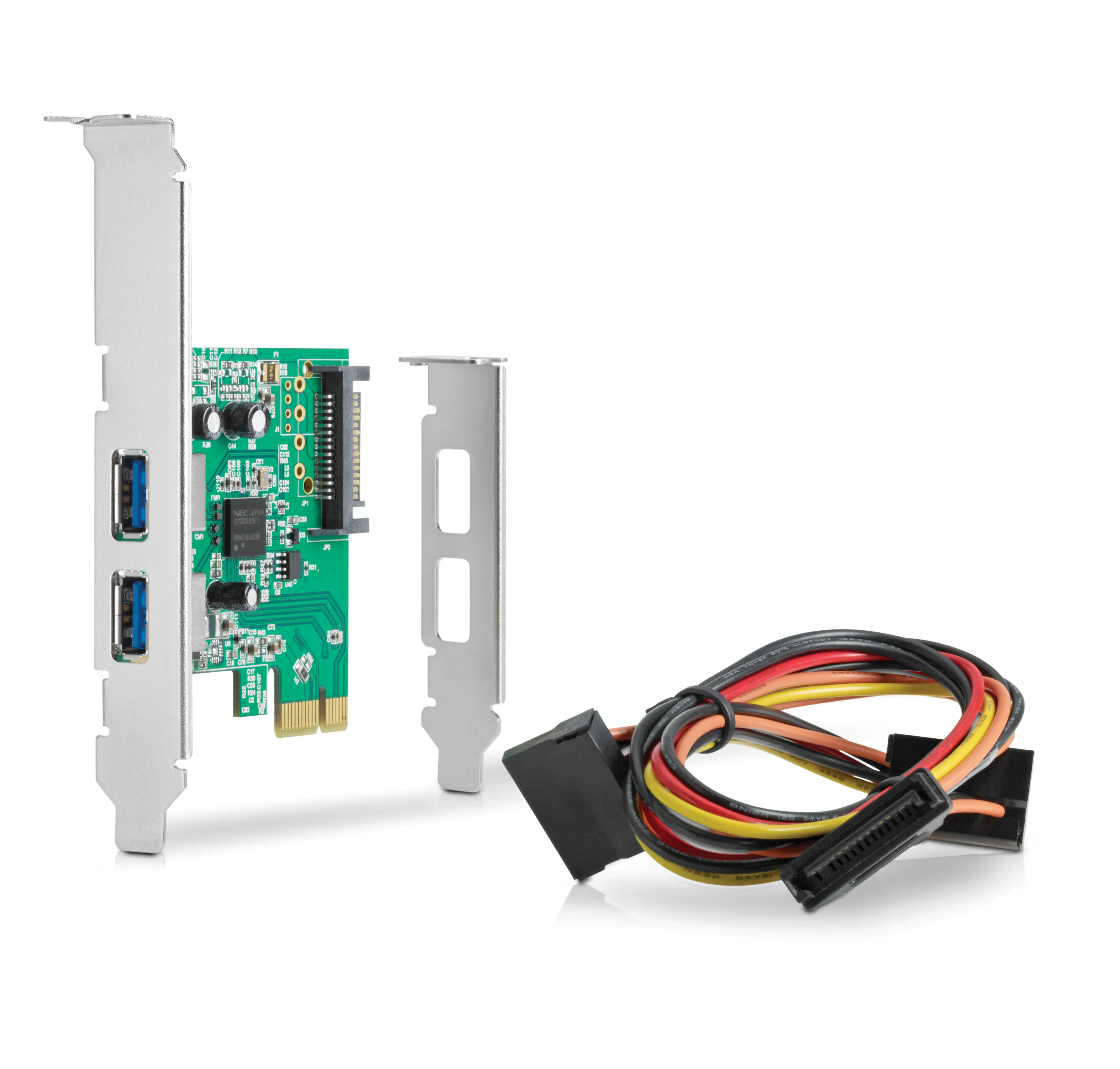 BM867AA - HP Dual Port USB 3.0 SuperSpeed PCI Express x1 Interface Ca…