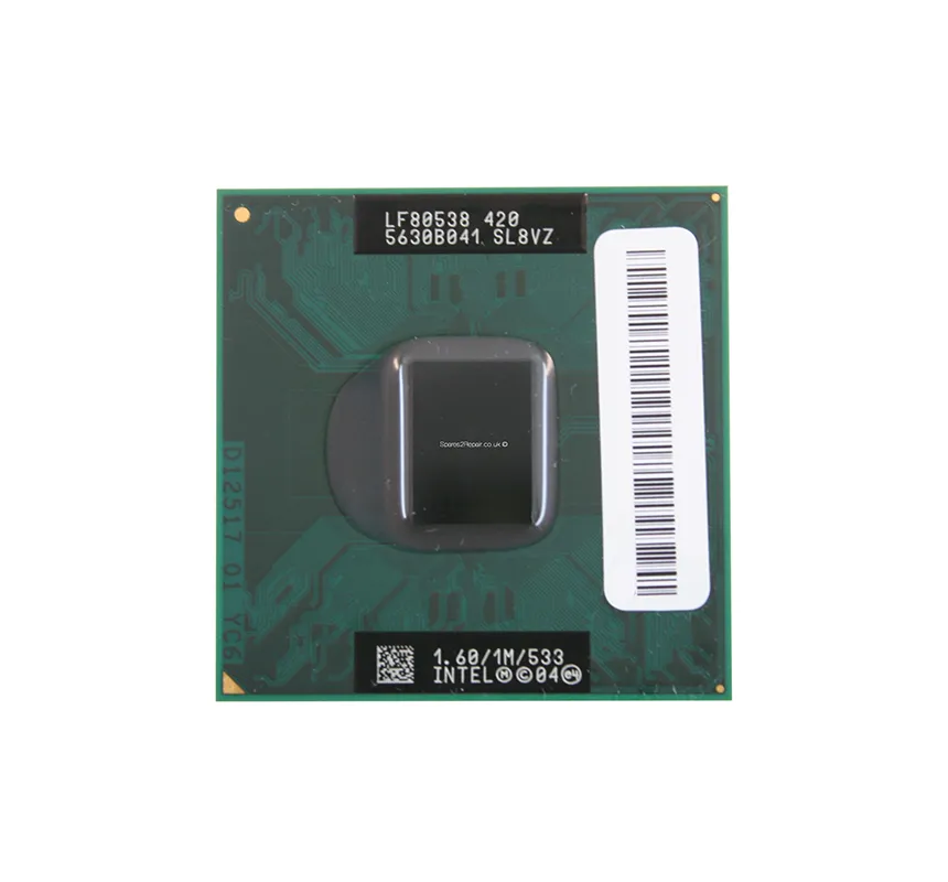 BX80538420SL8VZ - Intel Celeron M 420 1-Core 1.60GHz 533MHz FSB 1MB L…