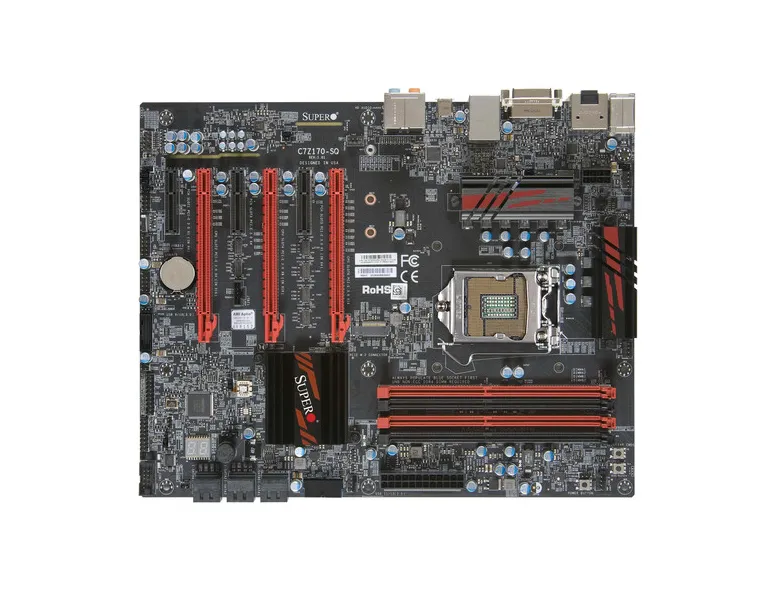 C7Z170-SQ-O - Supermicro LGA1151/ Intel Z170/ DDR4/ SATA3/USB3.1/ M.2…