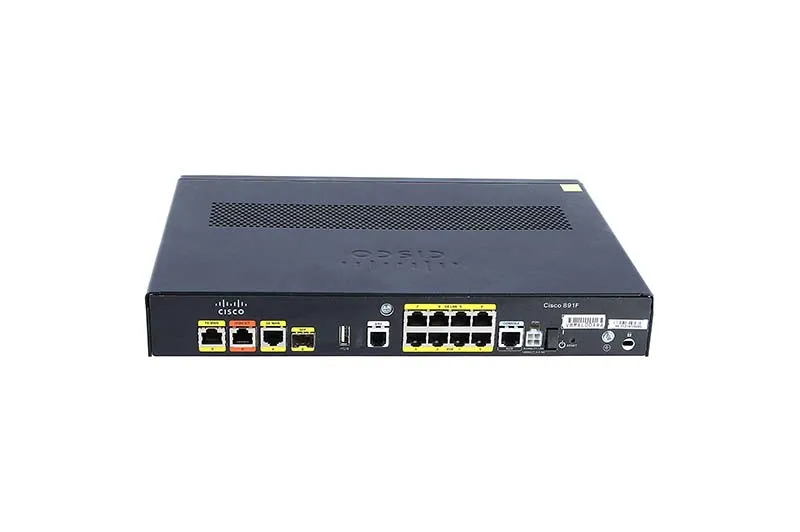 C891F-K9 - Cisco 891F 8-Port 10/100/1000Base-T / TX AC Integrated Ser…