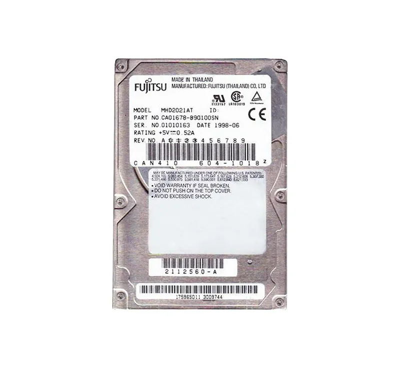 CA01678-B90100SN - Fujitsu Mobile 2.16GB 4000RPM ATA-33 512KB Cache 2…