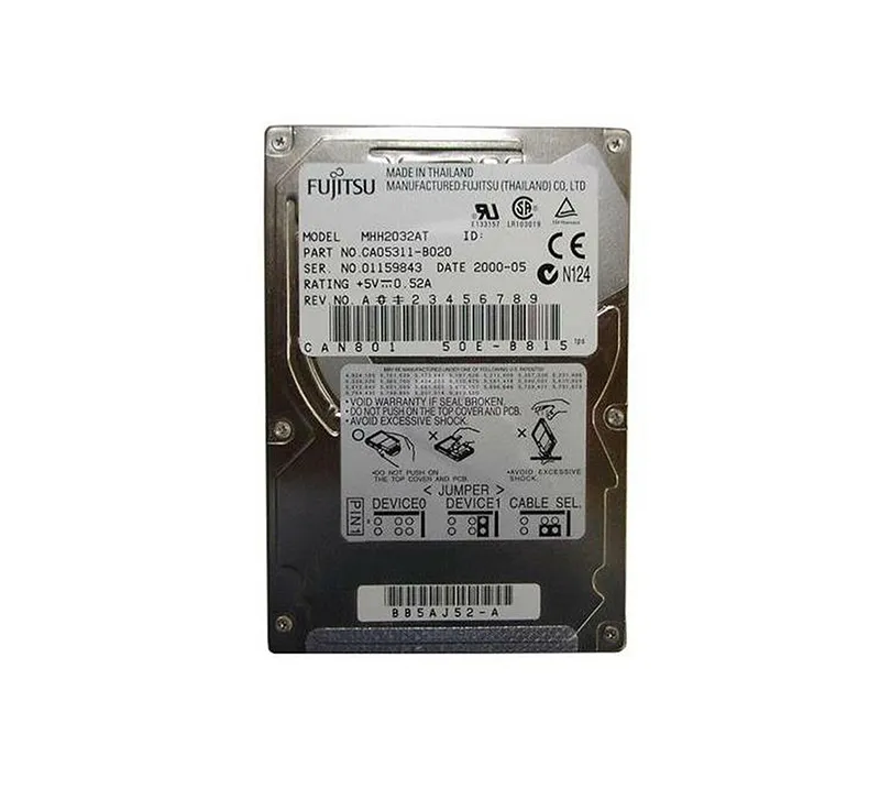 CA05311-B020 - Fujitsu Mobile 3.2GB 4200RPM ATA-33 512KB Cache 2.5-in…