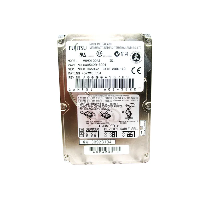CA05429-B021 - Fujitsu Mobile 10GB 4200RPM ATA-66 2MB Cache 2.5-inch …