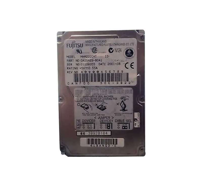 CA05429-B041 - Fujitsu Mobile 20GB 4200RPM ATA-100 2MB Cache 2.5-inch…