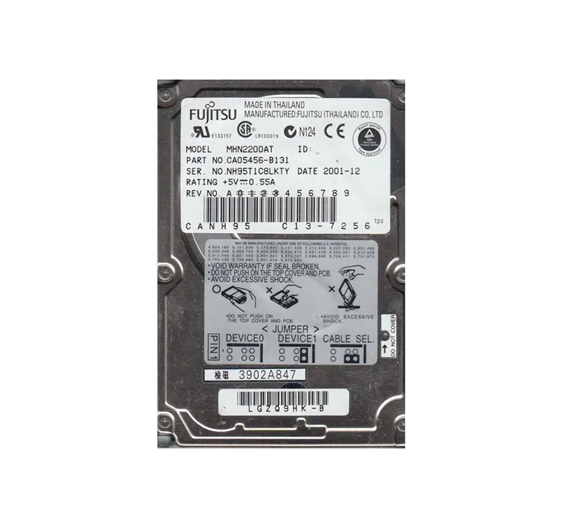 CA05456-B131 - Fujitsu Mobile 20GB 4200RPM ATA-100 2MB Cache 2.5-inch…