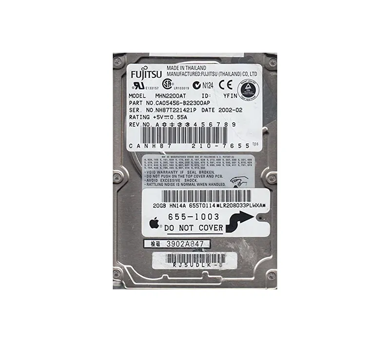 CA05456-B22300AP - Fujitsu Mobile 20GB 4200RPM ATA-100 2MB Cache 2.5-…