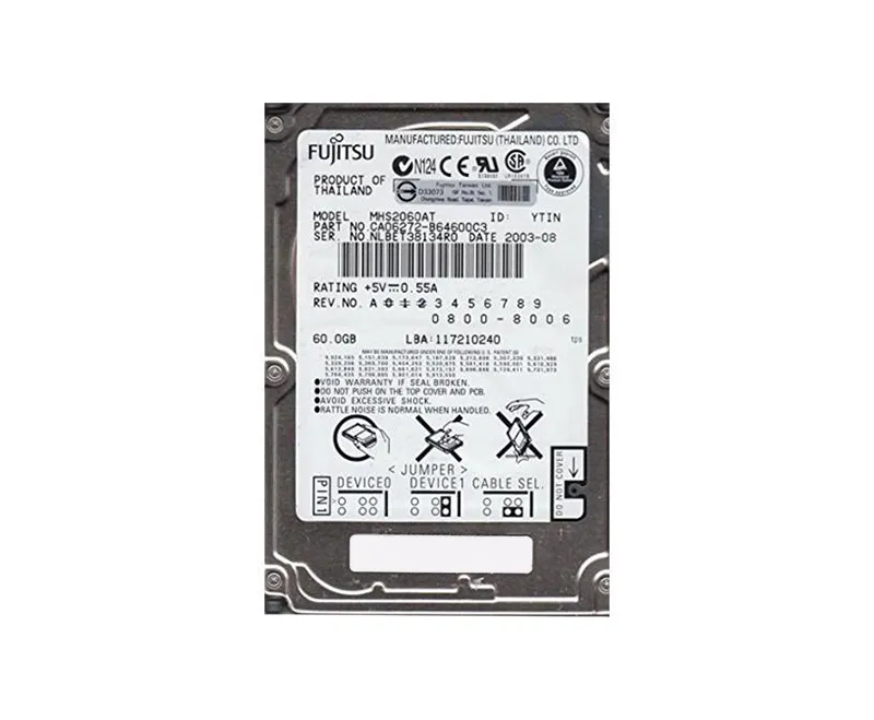CA06272-B64600C3 - Fujitsu Mobile 60GB 4200RPM ATA-100 2MB Cache 2.5-…
