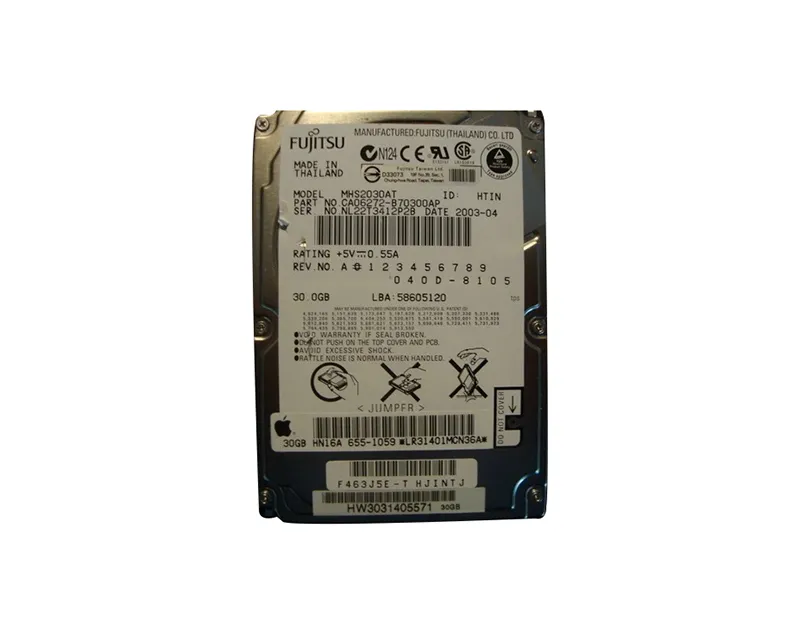 CA06272-B70300AP - Fujitsu Mobile 30GB 4200RPM ATA-100 2MB Cache 2.5-…