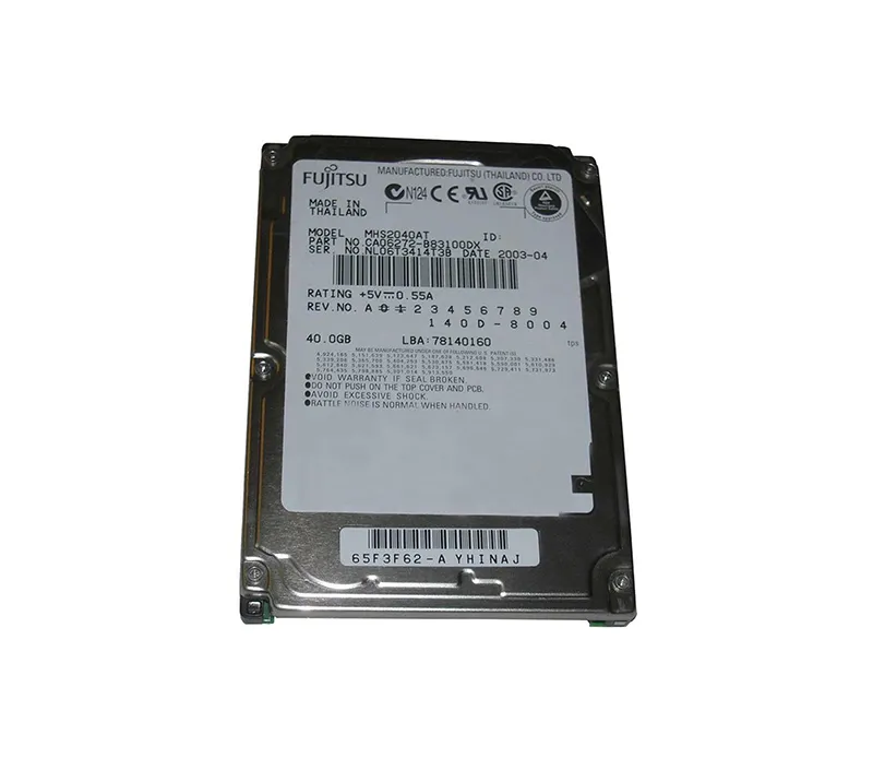CA06272-B83100DX - Fujitsu Mobile 40GB 4200RPM ATA-100 2MB Cache 2.5-…