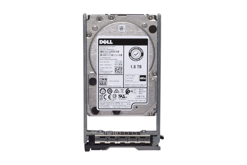 CGKW9 - Dell 1.8TB 10000RPM SAS 12Gb/s 4KN Hot-Swappable 2.5-inch Har…