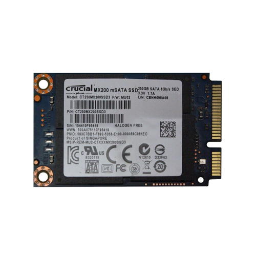 CT250MX200SSD3 - Crucial 250GB 1.8 inch MLC 6Gb/s SATA SSD