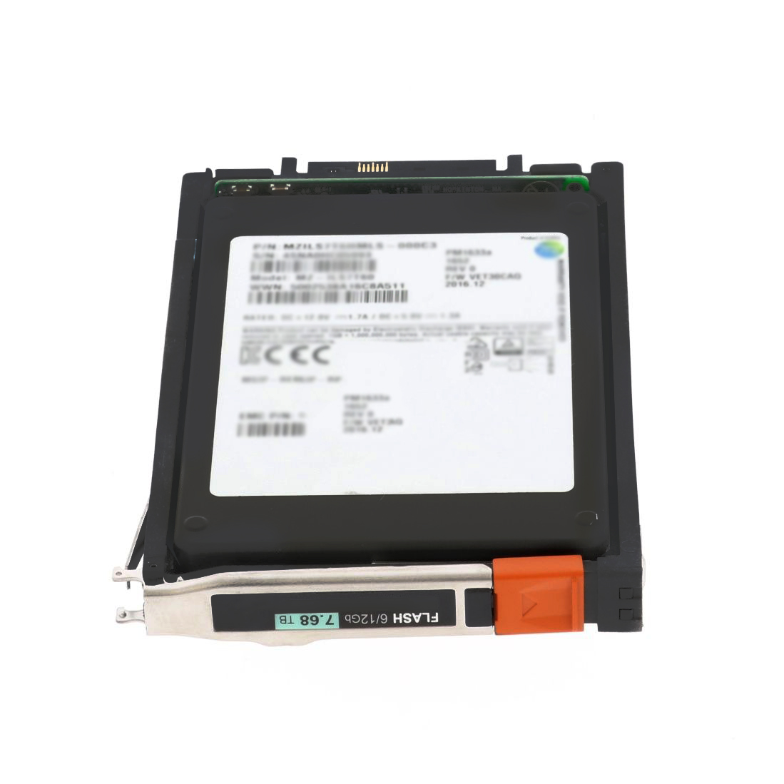 D3F-2SFXL2-7680 - EMC 7.68TB 2.5 inch 12Gb/s SAS SSD
