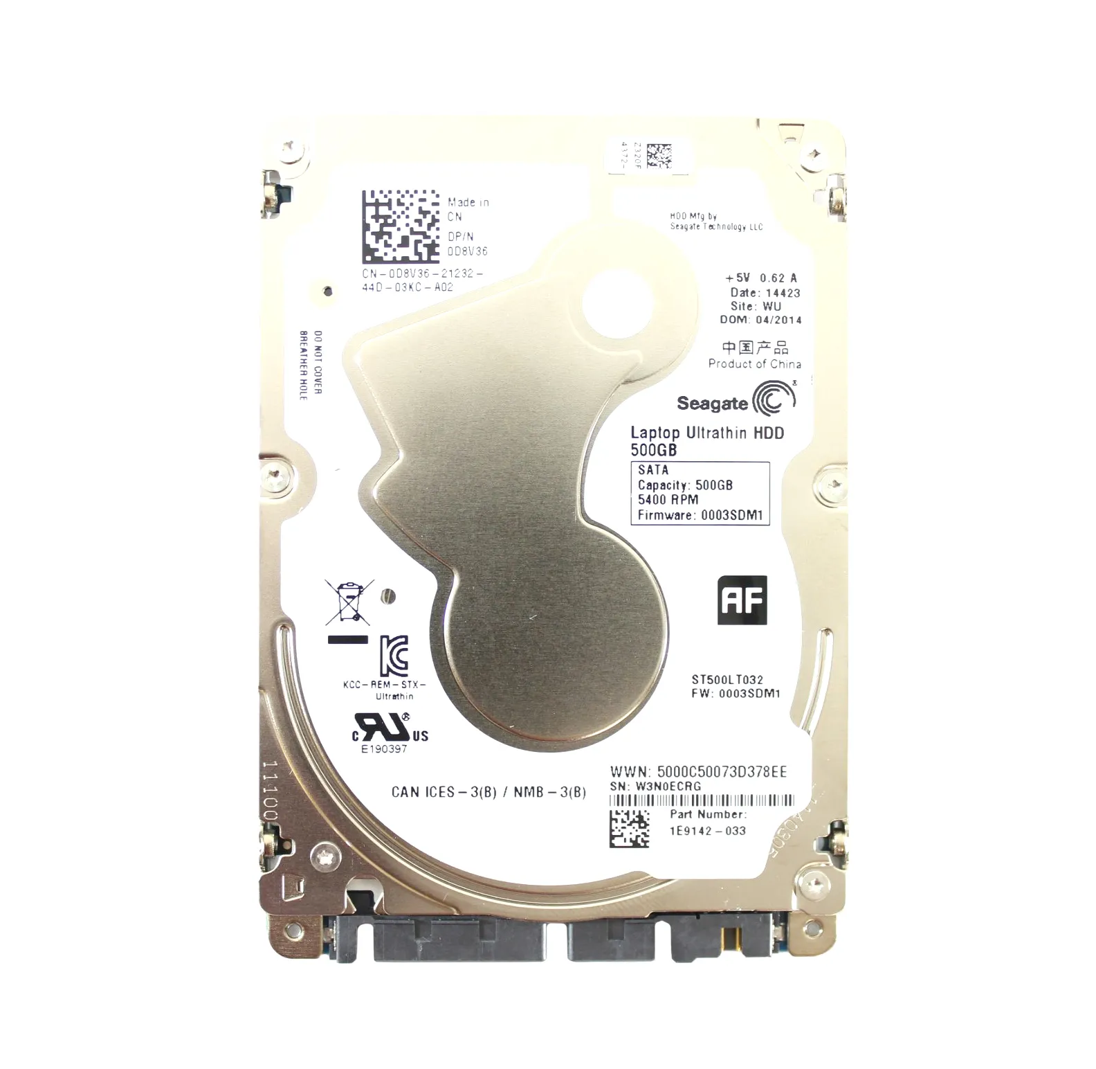 691918-021 - HP 500GB 5400RPM SATA 3Gb/s 16MB Cache 2.5-inch Hard