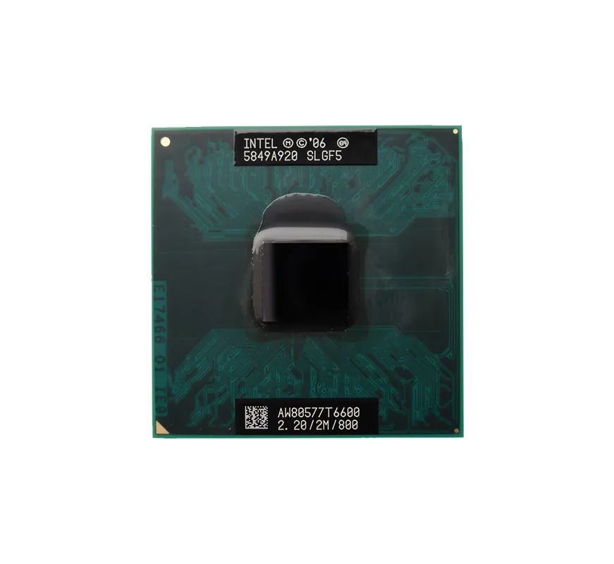 D971M - Dell 2.20GHz 800MHz FSB 2MB L2 Cache Intel Core 2 Duo T6600 M…