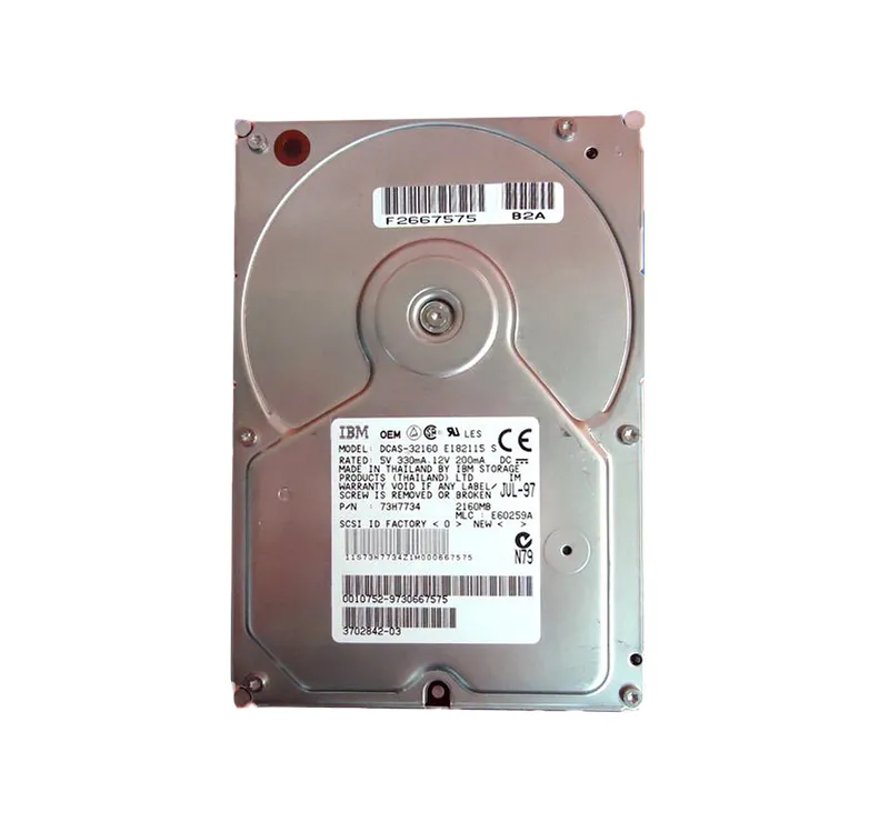 DCAS-32160 - IBM Ultrastar 2ES 2.1GB 5400RPM Ultra SCSI 448KB Cache 3…