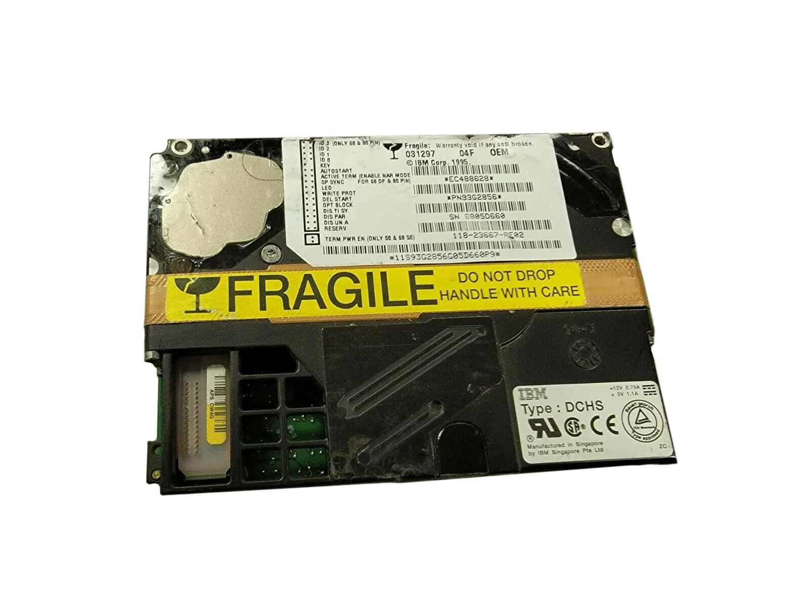 DCHS-04F - IBM 4GB 7200RPM Ultra SCSI 3.5-inch Hard Drive